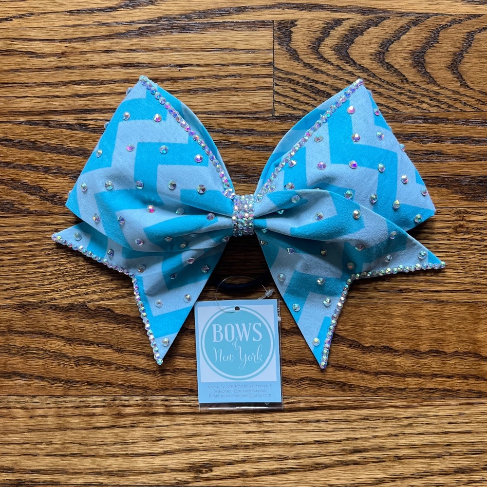Vintage Bows of New York Hair Bow with Swarovski crystals